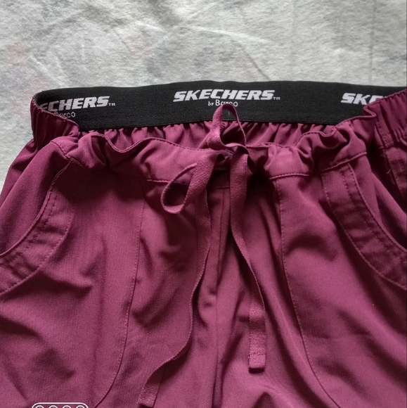 Skechers Burgandy Uniform Pants - Picture 2 of 8
